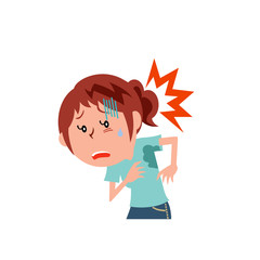 わき汗
夏のお悩み
若い女性