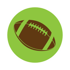 American football ball icon - Vector - 110975206