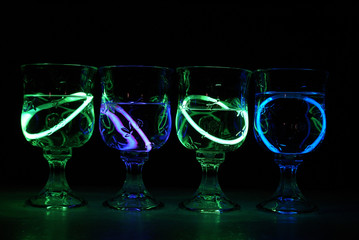 Neon Party Drinks