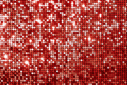 Red background mosaic with light spots