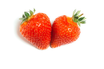 Strawberry isolated on white