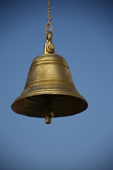 Fototapeta premium Temple bell close up