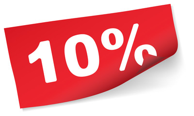 SALE Sticker - 10%