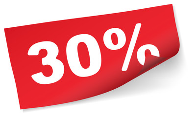 SALE Sticker - 30%