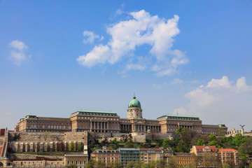 Fototapeta na wymiar Buda Castle, Budapest Hungary.