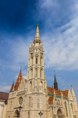 Fototapeta na wymiar Matthias Church, Budapest Hungary.