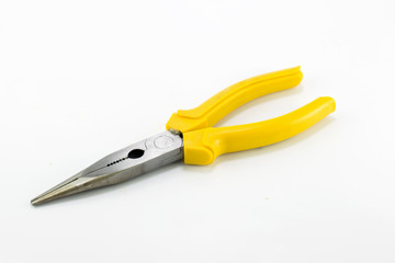 Pliers isolated on White background
