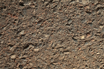 Brown coarse textured surface