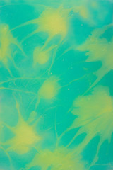 Background with Abstract Yellow Splashes