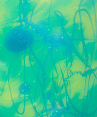 Fototapeta na wymiar Abstract Blue-Yellow- Turquoise Background