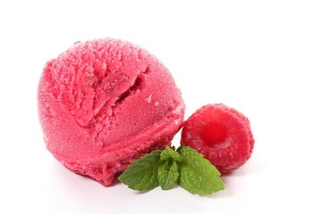 raspberry ice cream