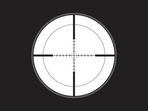 Crosshair, Reticle, Vector Eps10