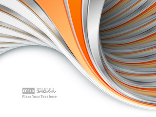 vector background, wavy lines