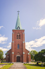 Rya church steeple