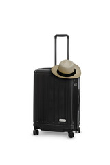 Journey suitcase isolated