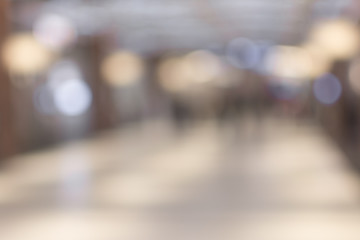 Abstract background of shopping mall
