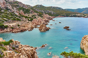 Costa paradiso in Sardinia - Italy / Crystal clear water of Sardinia