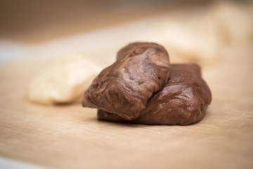 making home made organic bread