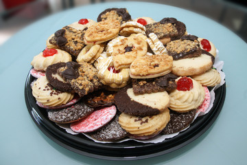 Plate of cookies