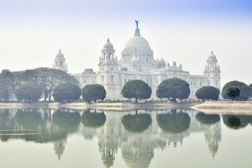 Fototapeta premium Victoria Memorial, Kolkata , India - Historical monument.