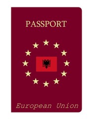 Passeport de l'Albanie