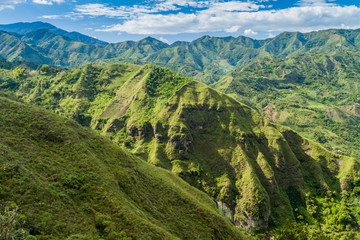 Tierradentro valley in Colombia