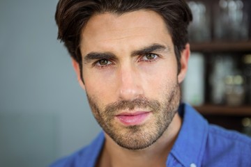 Fototapeta premium Portrait of confident young man