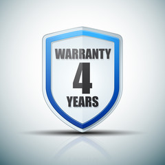 4 years warranty