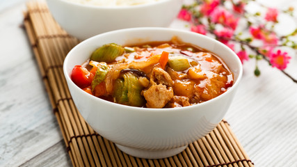 Süß-saures Gemüse - sweet and sour veggies