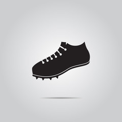 Running shoe vector icon