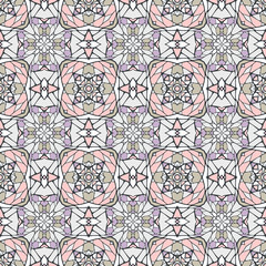 Seamless pattern with decorative ornament