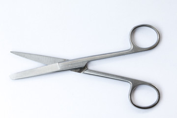 surgical instruments and tools including , forceps and tweezers White background