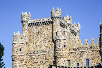 Fototapeta na wymiar Image of Guadamur castle, Toledo, Castilla la Mancha