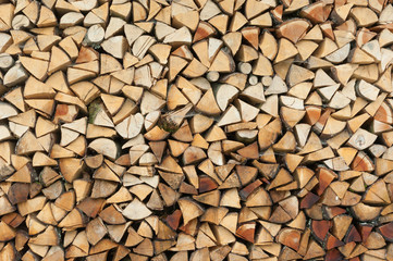 Pile of firewood