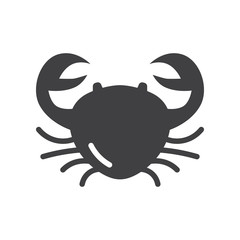 crab icon vector