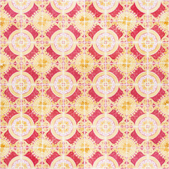 Traditional Portuguese mosaic - Azulejos, Portugal