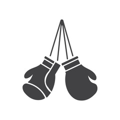 Boxing gloves icon.