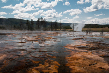 Grand Prismatic Spring, Yellowstone National Park, USA