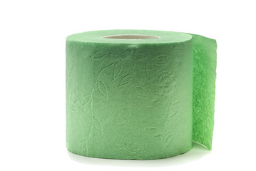 Close-up image of toilet paper