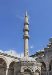 Fototapeta na wymiar View of Yeni mosque in Eminonu/Istanbul