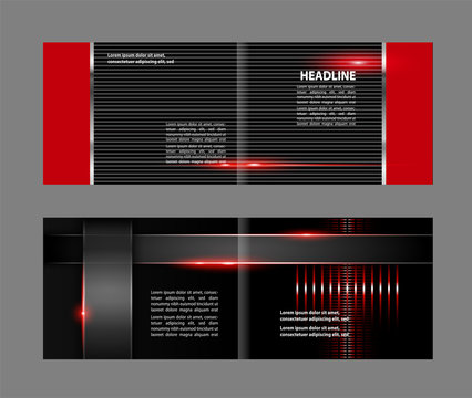 vector business brochure (booklet) template
