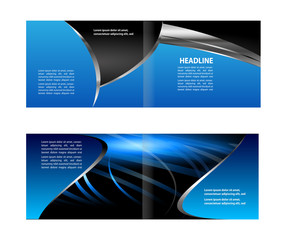 vector business brochure, flyer template
