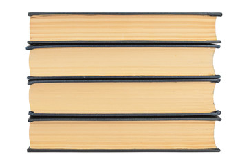 stack of books for background