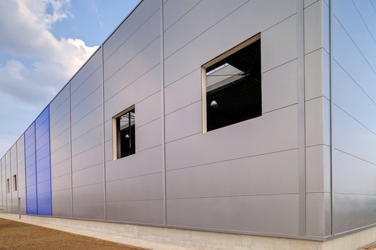 Production hall, left side