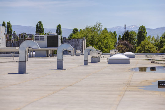 Building roof top details