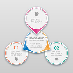 Vector infographic template