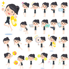 school girl competition swimwear style 2