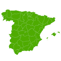 スペイン　地図　国　アイコン