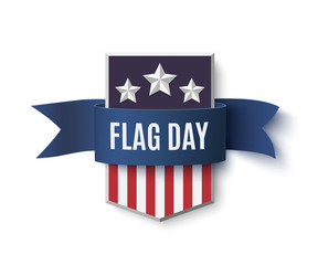 Flag Day background template.