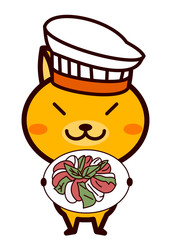 イタリア料理と動物シリーズ